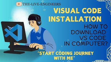 VISUAL CODE INSTALLATION ||  VS CODE DOWNLOAD FOR PC | BY @1LiveEngineer #vscode  #programming