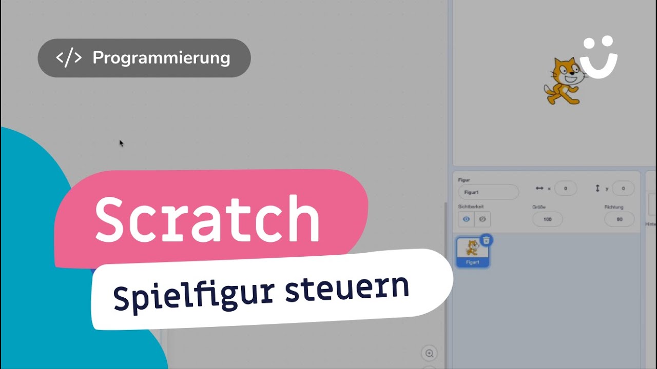 Scratch – Spielfigur steuern