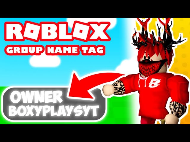 Roblox Studio How To Make A Group Name Tag Youtube - roblox user and tag