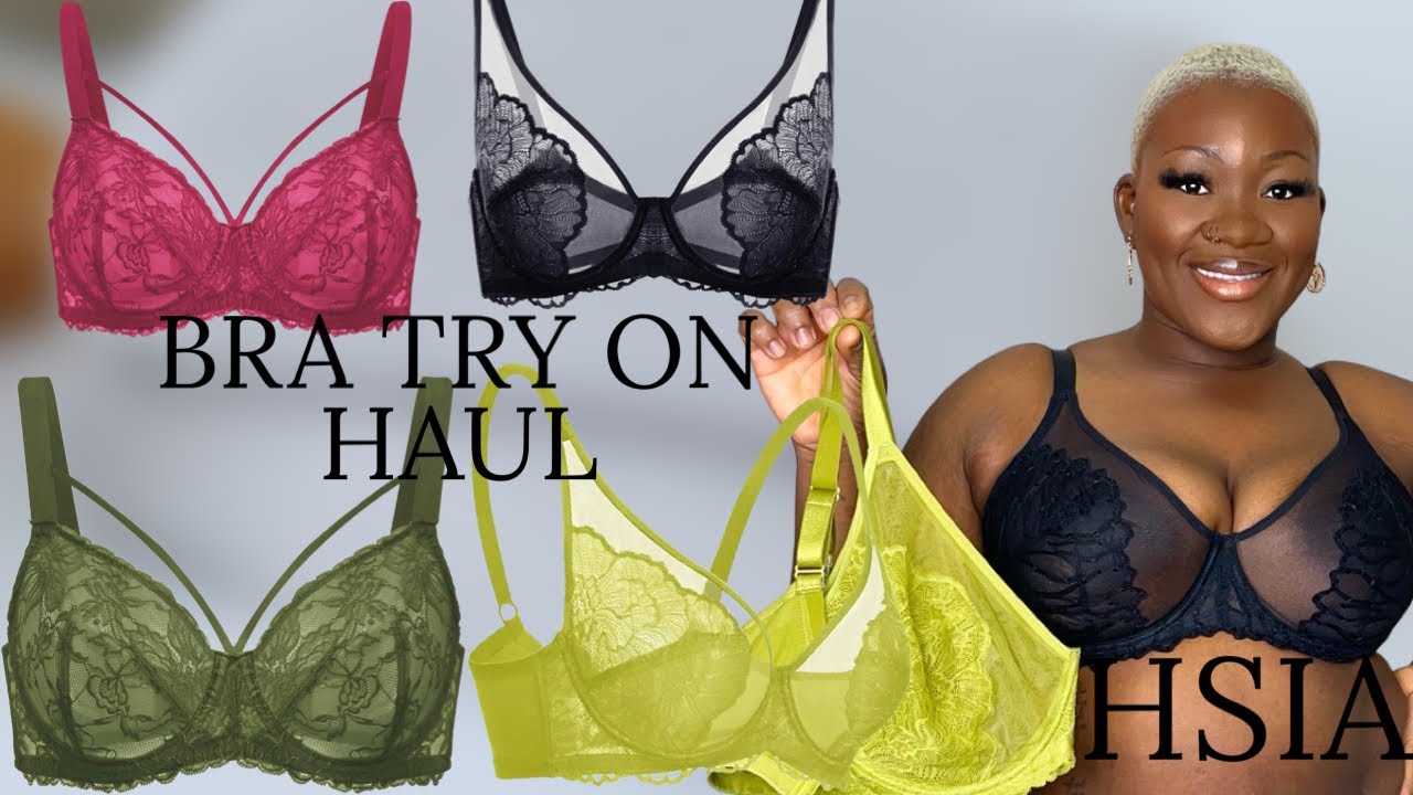 HSIA Bra Try On Haul, Up To Size DDD! Bra That Looks Good And Fits!!!