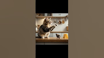 Almost Caught My Trap. See? There Is Nothing. You Must Be Seeing Things 😅 #shorts #tabbycat #trap