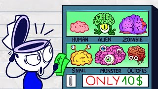 Max Picks His Own Brain - Day of Career Short Animated Pencil @MaxsPuppyDog