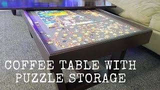 Coffee Table With Puzzle Storage by Twisted Workshop 22,642 views 5 years ago 10 minutes, 32 seconds