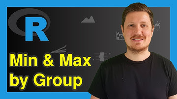Calculate Min & Max by Group in R (Example) | Base R, dplyr & data.table | How to Add as New Column
