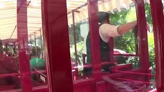 Disneyland Railroad Ride Full around the Park 2017