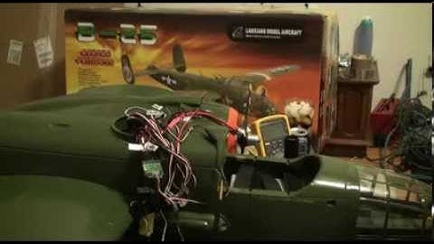 FMS BlitzRCWorks Super B-25 Build, tips and mod