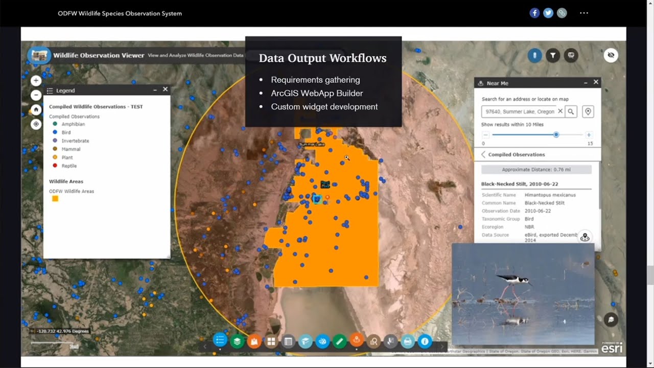 Conservation Special Interest Group Presentation, Esri UC 2020