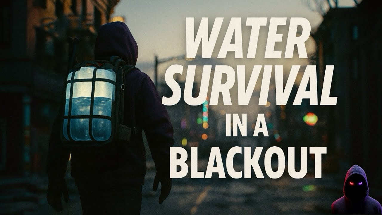 How to Get Clean Drinking Water in a Blackout | Survival Gadgets, DIY ...