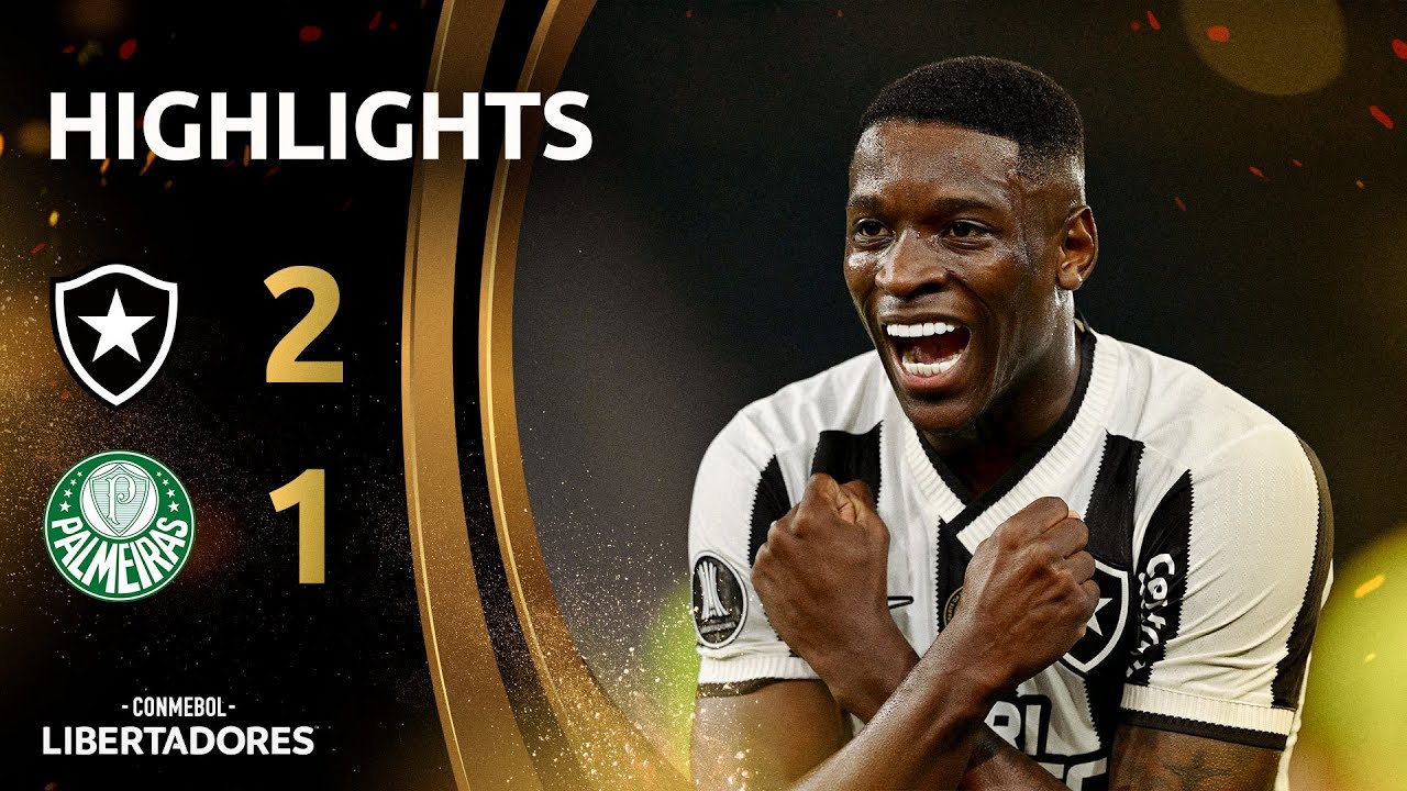 BOTAFOGO X PALMEIRAS | HIGHLIGHTS | CONMEBOL LIBERTADORES 2024 - YouTube