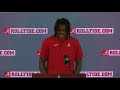 12/07/21: WR Jameson Williams Tuesday Press Conference