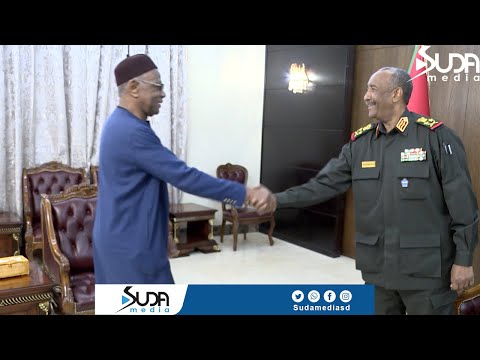 رئيس مجلس السيادة يلتقي رئيس بعثة الأمم المتحدة للدعم في ليبيا