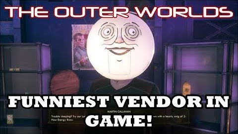 The Outer Worlds - Funniest Vendor in the Game (Unlockable Dialogue)