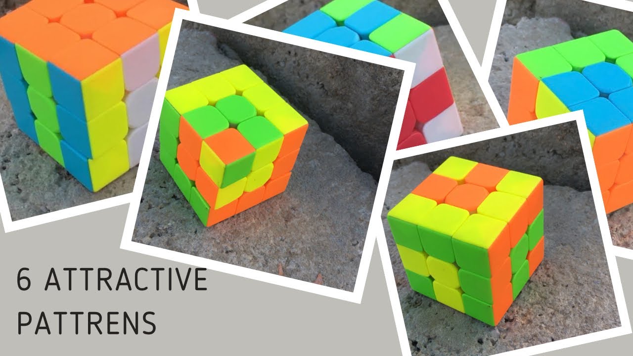 Top 6 Rubik’s cube pattern 3x3 cube - YouTube