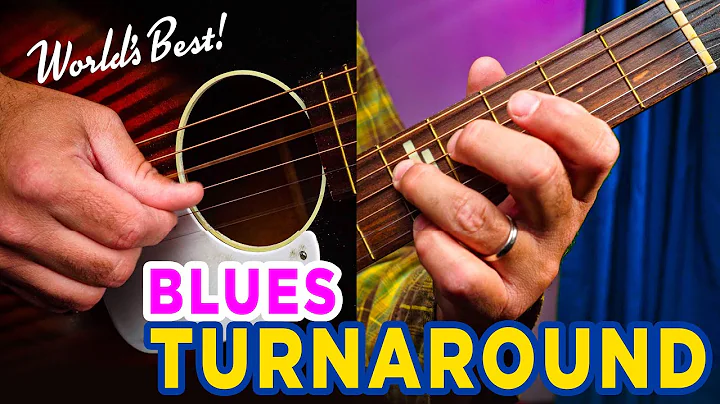 Learn How to Play this VERY USEFUL Blues Turnaroun...