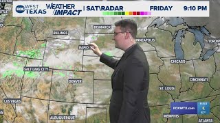 San Angelo, Abilene Weather: Cold front early Sunday