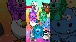 🌈Animal Sounds Song #nurseryrhymes