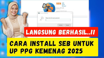 CARA INSTALL SEB PPG KEMENAG 2025 Batch 3