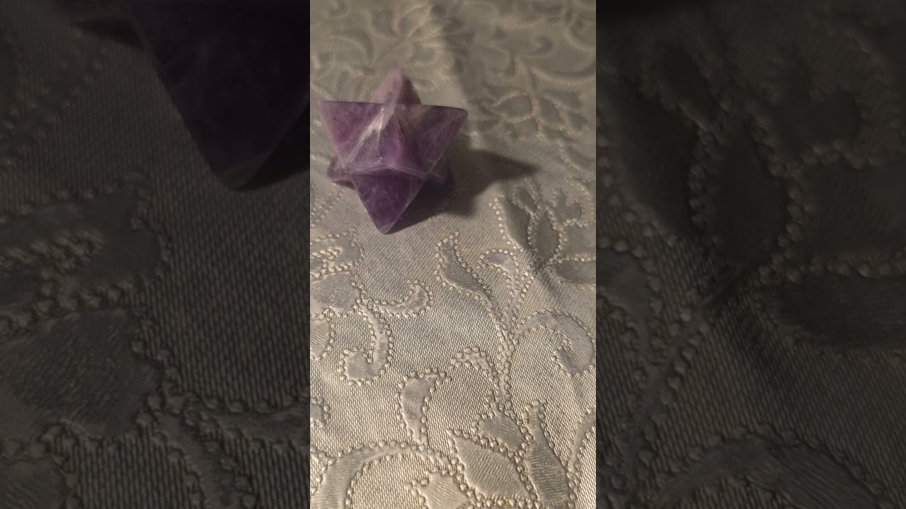 Amethyst Merkabah Star my experience with it