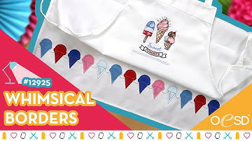 Create Whimsical Borders with your Embroidery Machine!