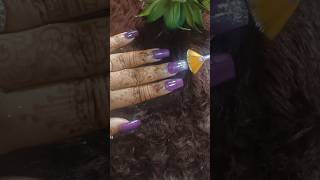 easy glitter nail polish design for girls/44