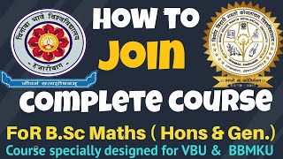 HOW TO JOIN DMA FOR COMPLETE COURSE OF B.SC MATHEMATICS  FOR VBU & BBMKU , MATHS CORE & GENERIC screenshot 4