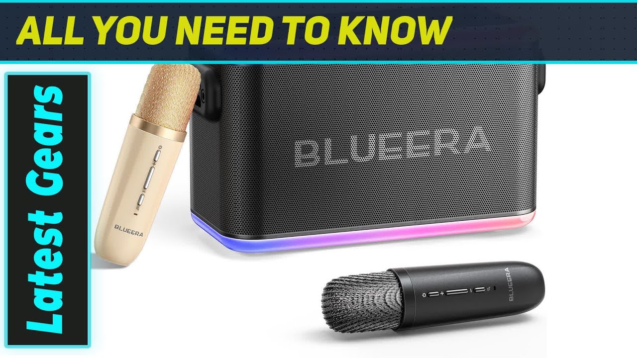 Blueera 60W Karaoke Machine: The Ultimate Party Speaker!
