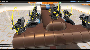 Robocraft tutorial + gameplay tier 1 tank with plasma