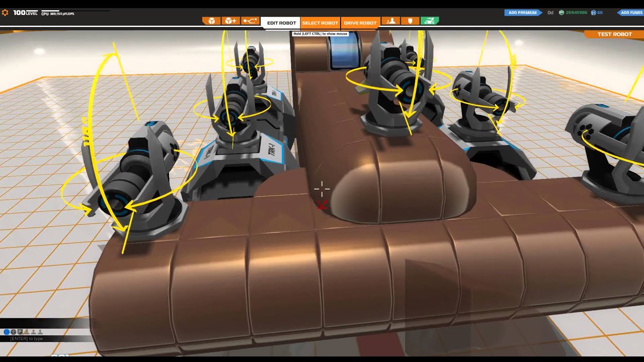 Robocraft tutorial + gameplay tier 1 tank with plasma