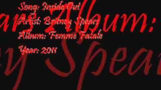 Britney Spears- Inside Out