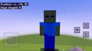 Minecraft Zombie Build! 🧟 | Easy & Fun Statue Tutorial