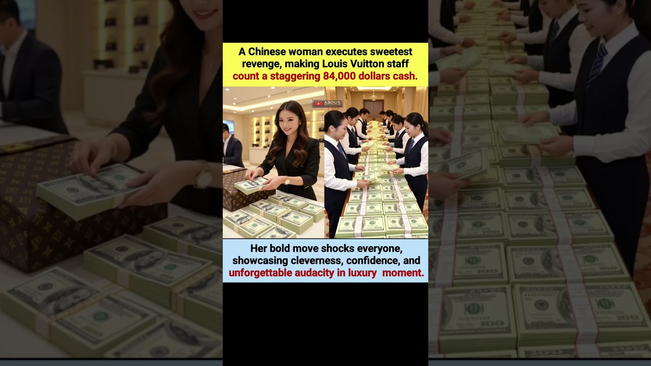 Chinese Woman’s Sweet Revenge 💸 Shocks Louis Vuitton with $84,000 Move 