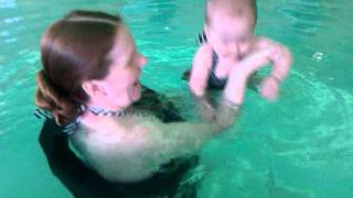 Willows first swim