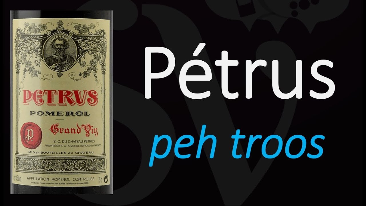 How to Pronounce Pétrus? Best of French Wine Pronunciation YouTube
