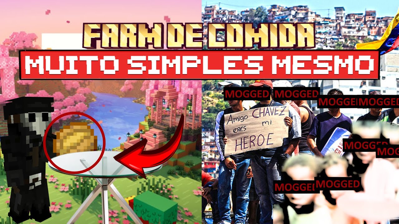 Farm de Comida bem legal radical, simples, +1 de QI