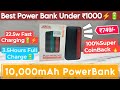 🔥Power Bank Under ₹1000 Fast Charging🔋⚡| 22.5W Fast Charge | PLAY NERGY15 10,000mAh | Yantra Hub
