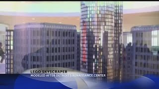 Lego model of Detroit's Renaissance Center makes debut