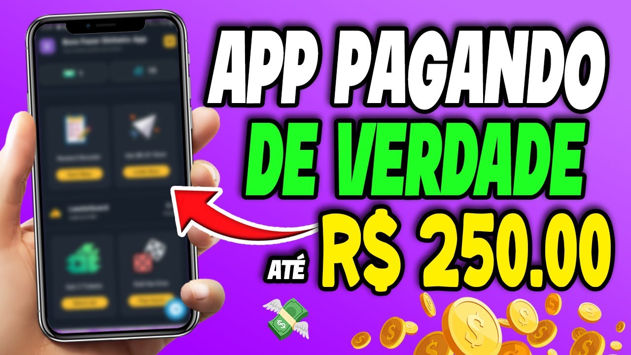 [😲Saque até R$250✅] Novo APP que GANHA DINHEIRO de VERDADE Fácil de Pontuar 🪙 App Pagando