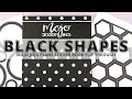 BLACK SHAPES | MOJO JOJO PLANS STICKER BOOK FLIP THROUGH