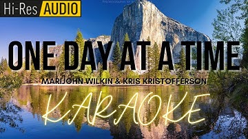 One Day at a Time Karaoke | Minus-One | Instrumental