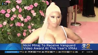 Nicki Minaj to receive Vanguard Video Award at VMAs