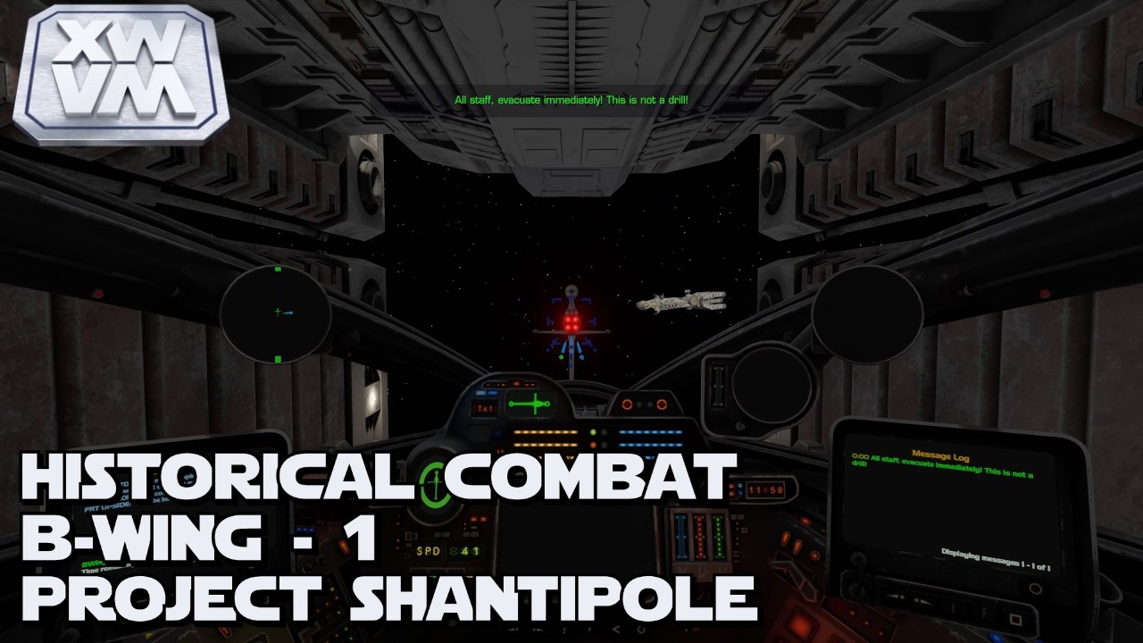XWVM - Historical Combat - B-wing - 1 - Project Shantipole