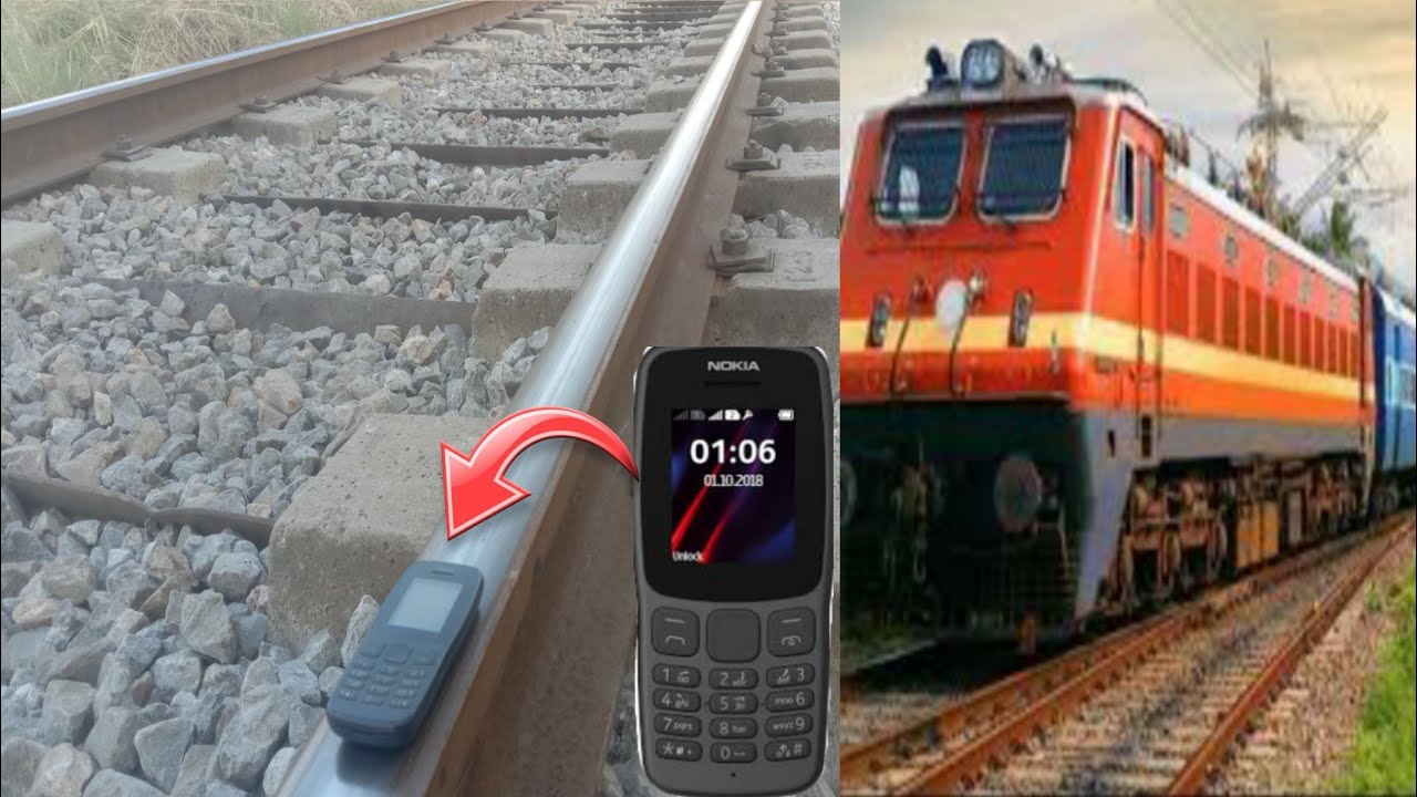 Nokia 105 Vs Train | Nokia Mobile Experiment | Amazing Mobile ...