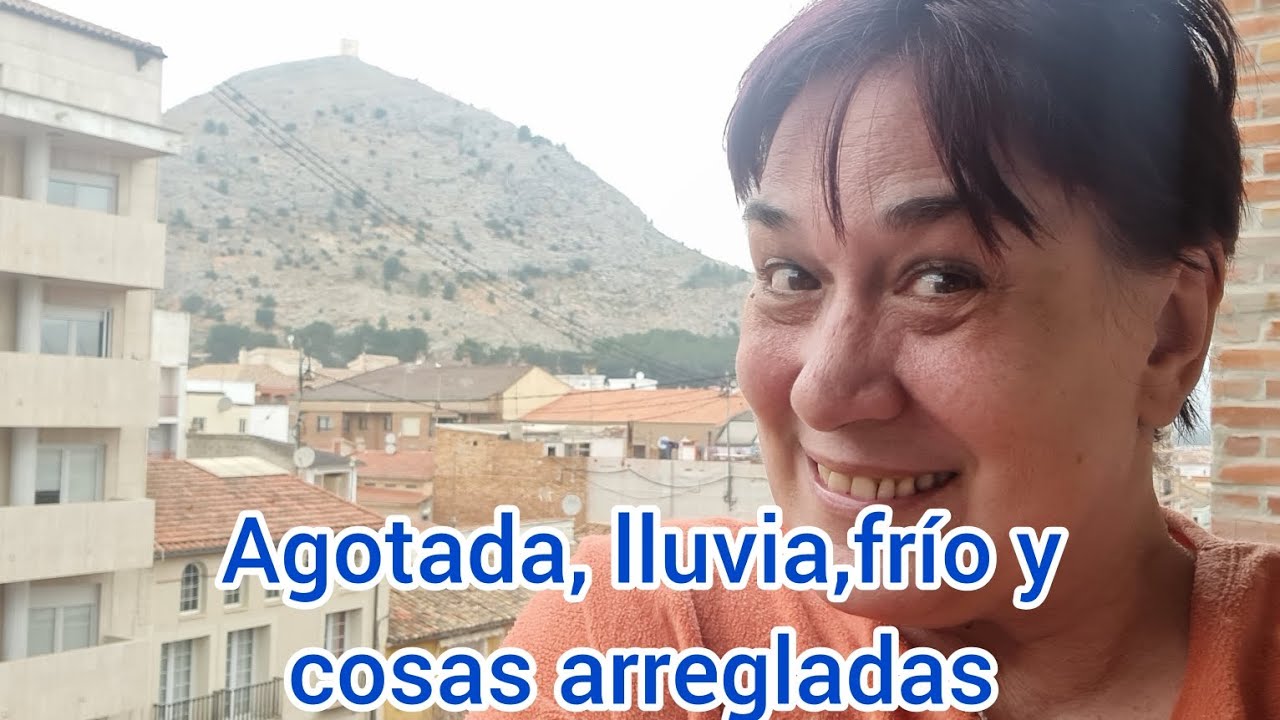 Compra,frio,lluvia cosas montadas y arregladas🤦‍♀️