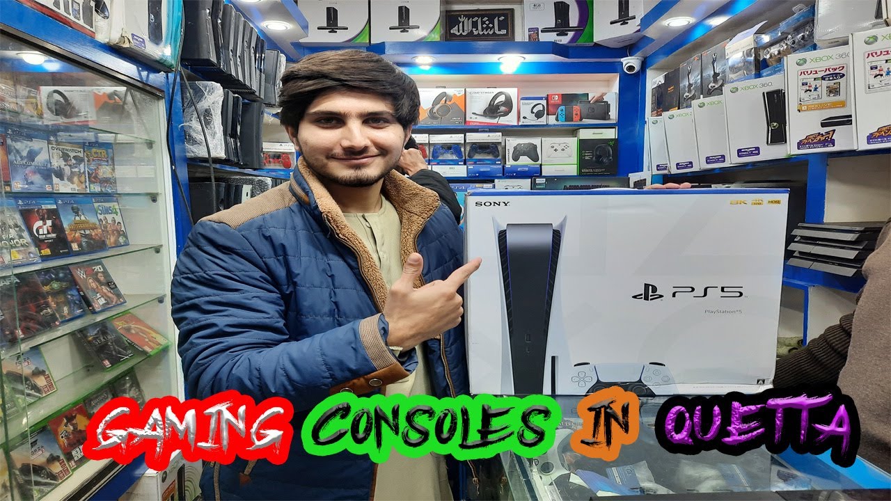 Gaming Consoles In Quetta | Part 1 | XBOX | PlayStation | Handheld | Controller | PS5 | PS CD,s
