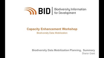 BID Workshop - Activity V.01 Part 04 - Summary