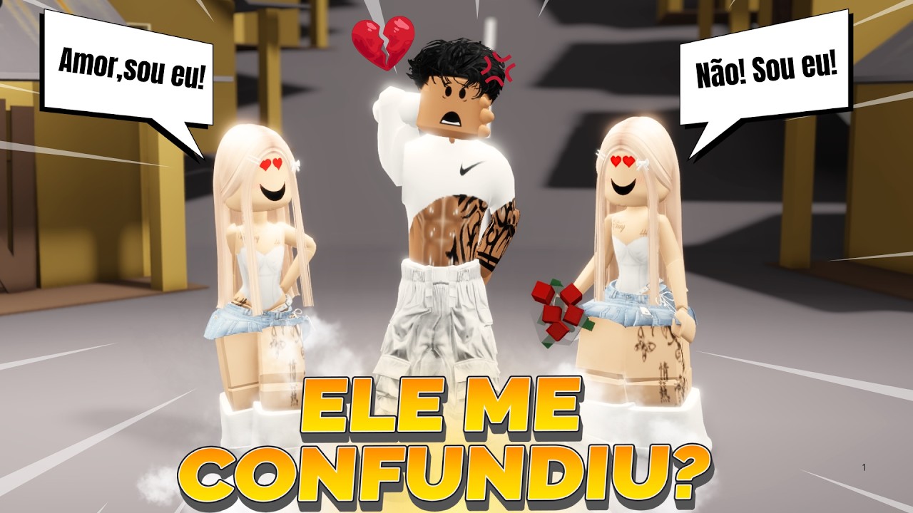 🔥 MEU NAMORADO MANDRAKE ME CONFUNDIU COM MINHA IRMÃ GÊMEA no Brookhaven 😳💔