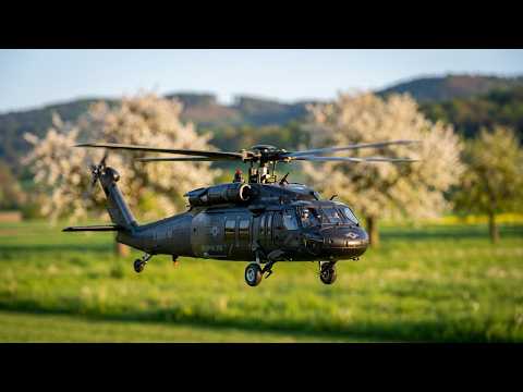 RC Nine Eagles Solopro 319 B.Hawk 60 Helicopter - YouTube