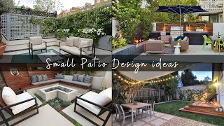 100 Small Patio Design Ideas - Landscaping Small Backyard Ideas with Firepit, Outdoor Kitchen