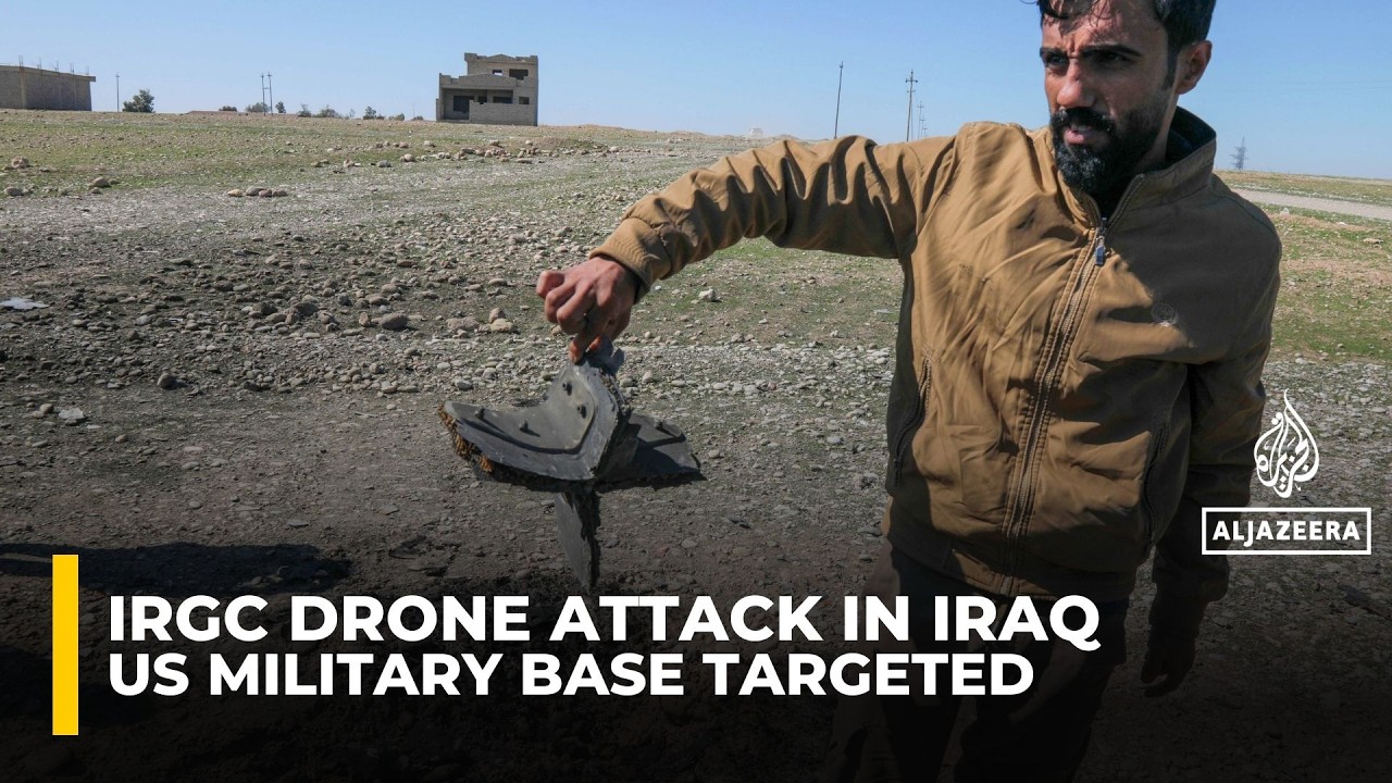 Iran's IRGC launched series of drone attacks on US military base in Iraq, Kuwait