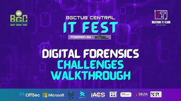 Digital Forensics Challenges - BGCTUB Central IT Fest CTF | Walkthrough By h4x0r3rr0r